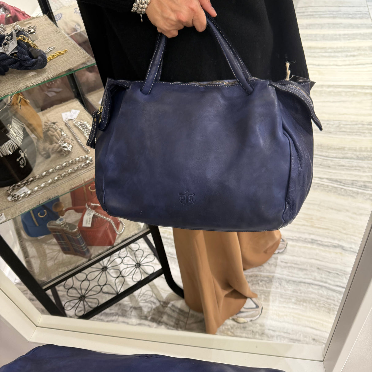 Borsa Shopper Ron Blu