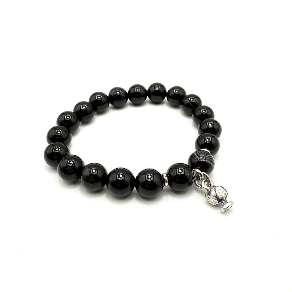 Bracciale Onice e pumino