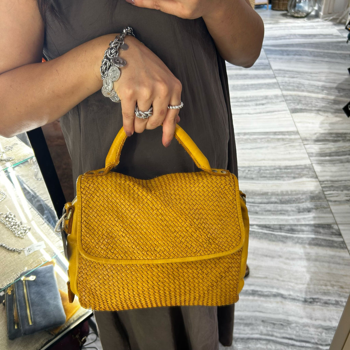 Borsa Pimma Big Senape