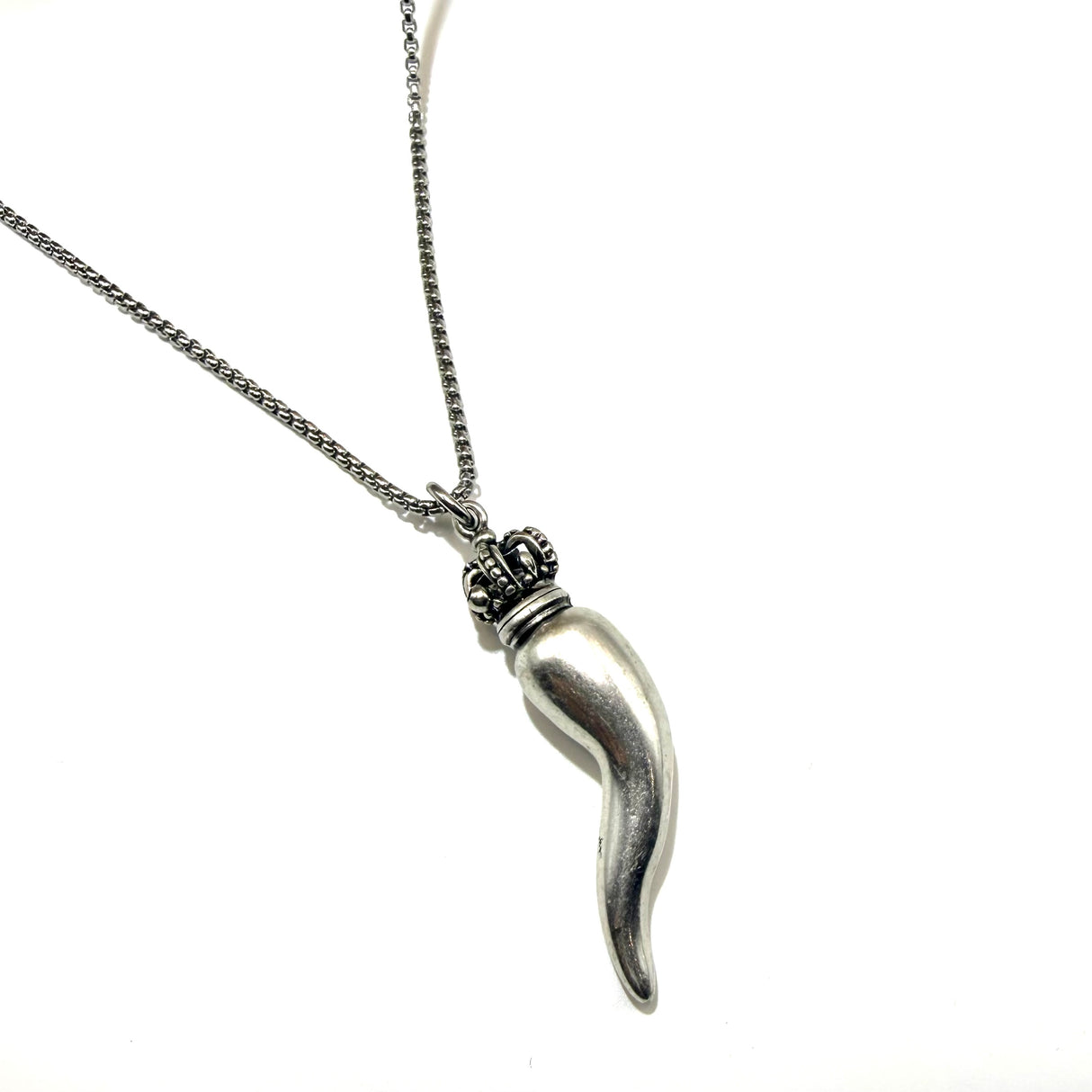 Collana Corno con Corona