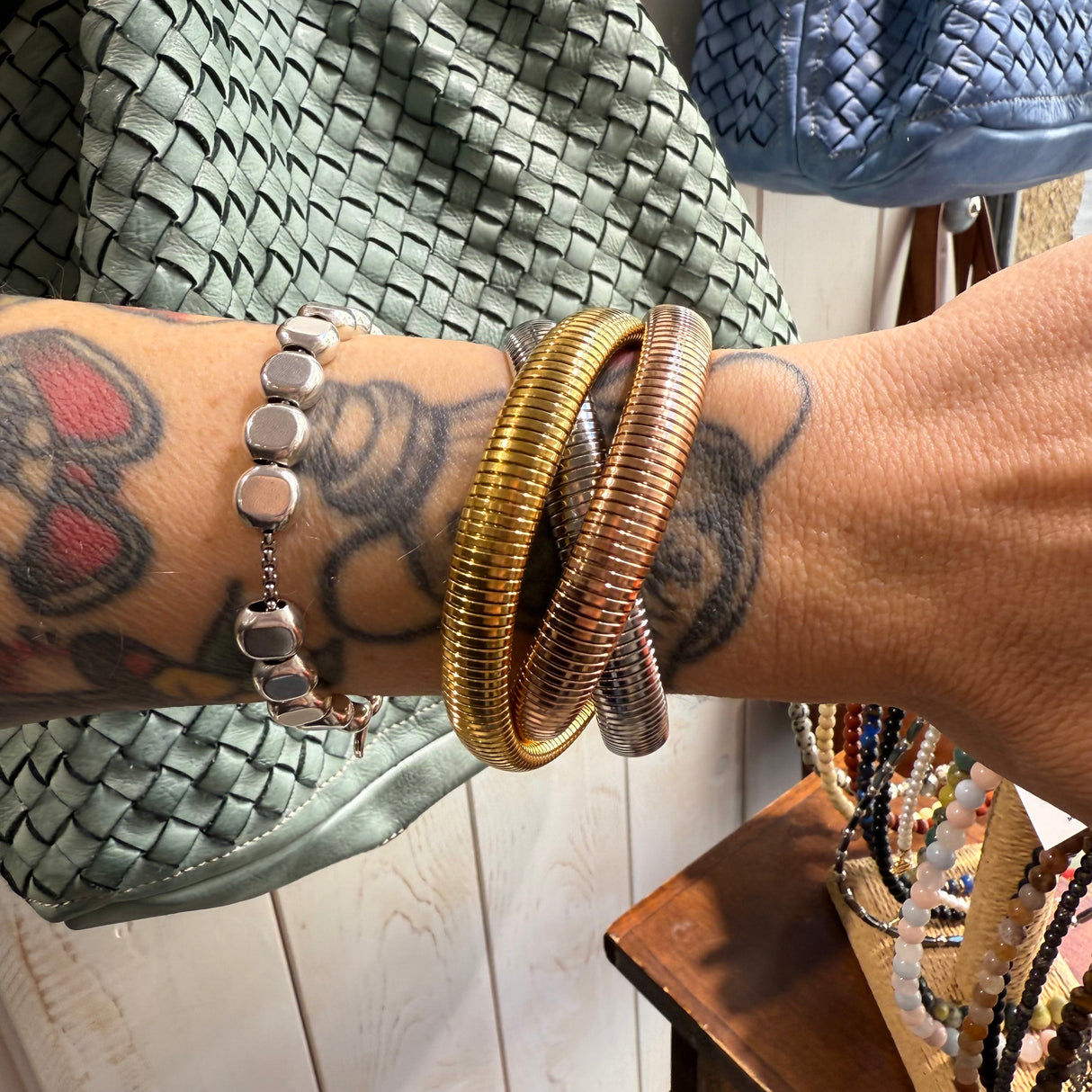 Tris Bracciali Tubogas Multicolor