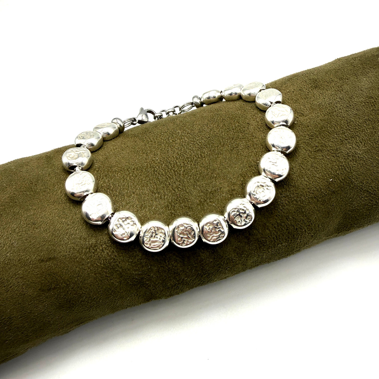 Bracciale Pepite Martellate Big Argento925