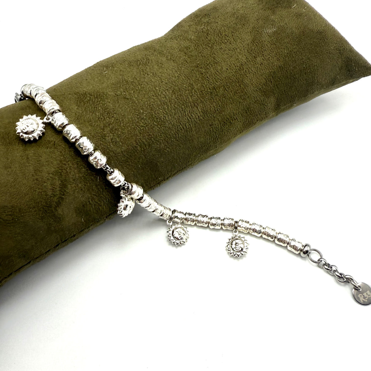 Bracciale pepite small e Sole Argento925