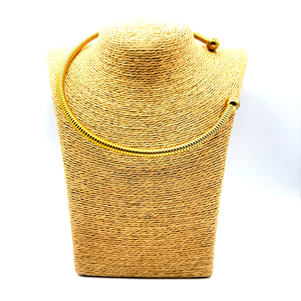 Collana Tubogas acciaio inossidabile Dorata