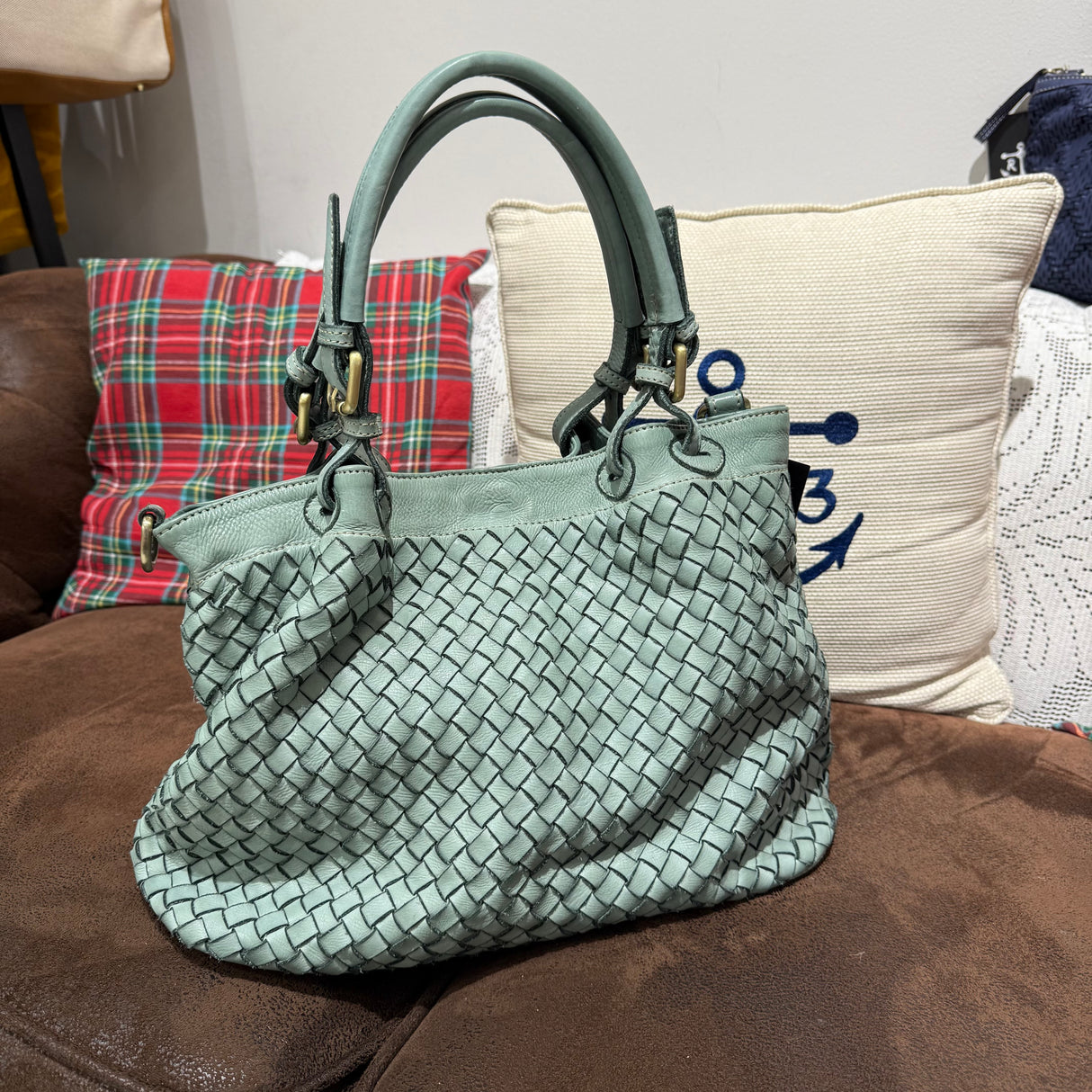 Borsa Intreccio Big Salvia