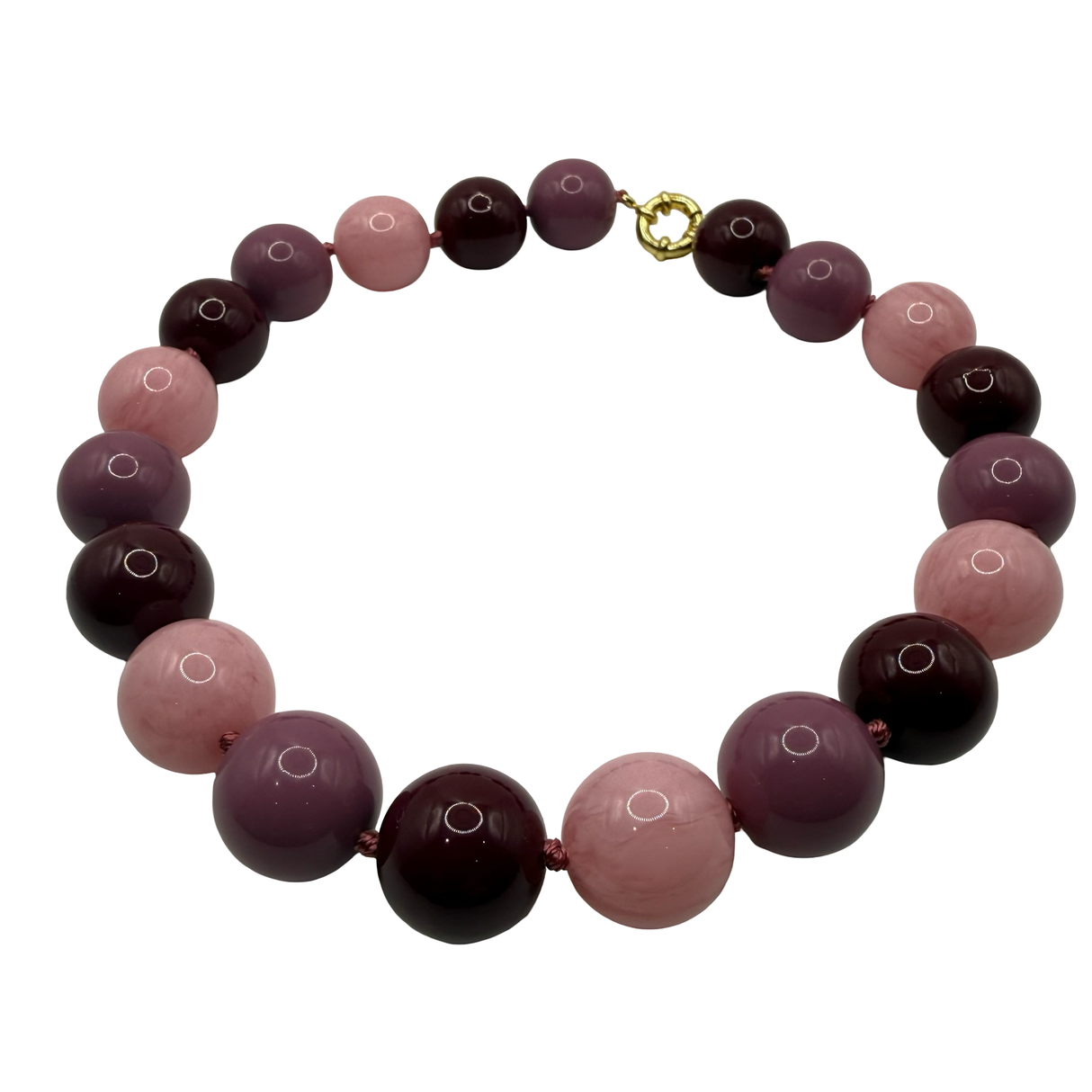 Collana sfere in Resina Multicolor 6
