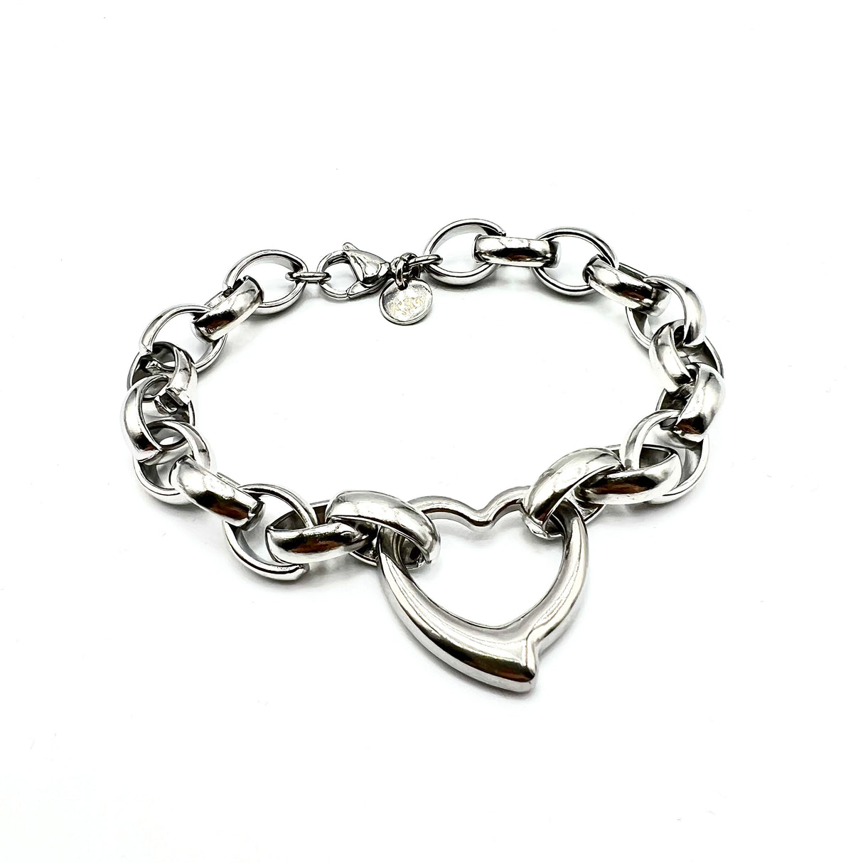 Bracciale Cuore Acciaio inossidabile
