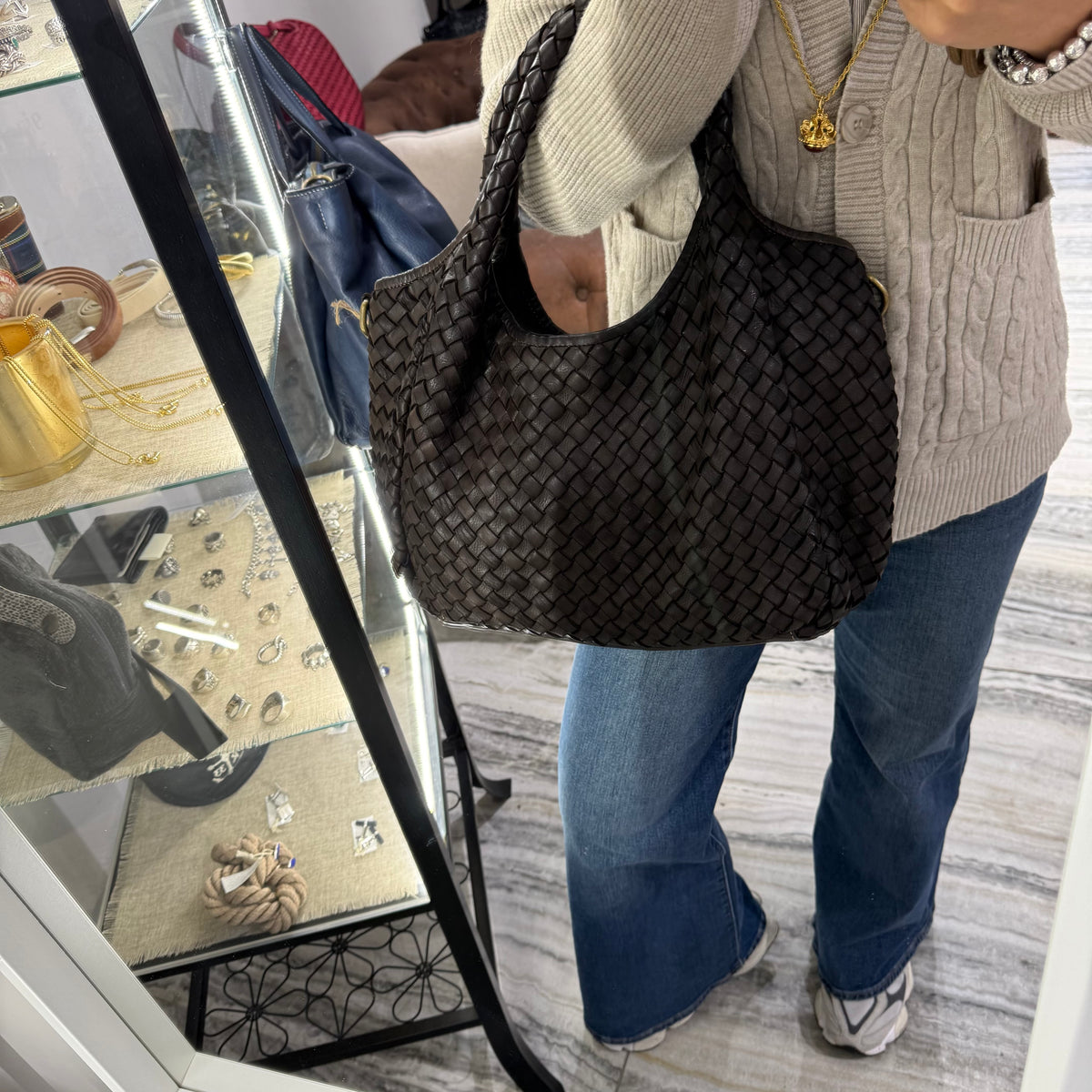 Borsa Intreccio Anita Testa di Moro
