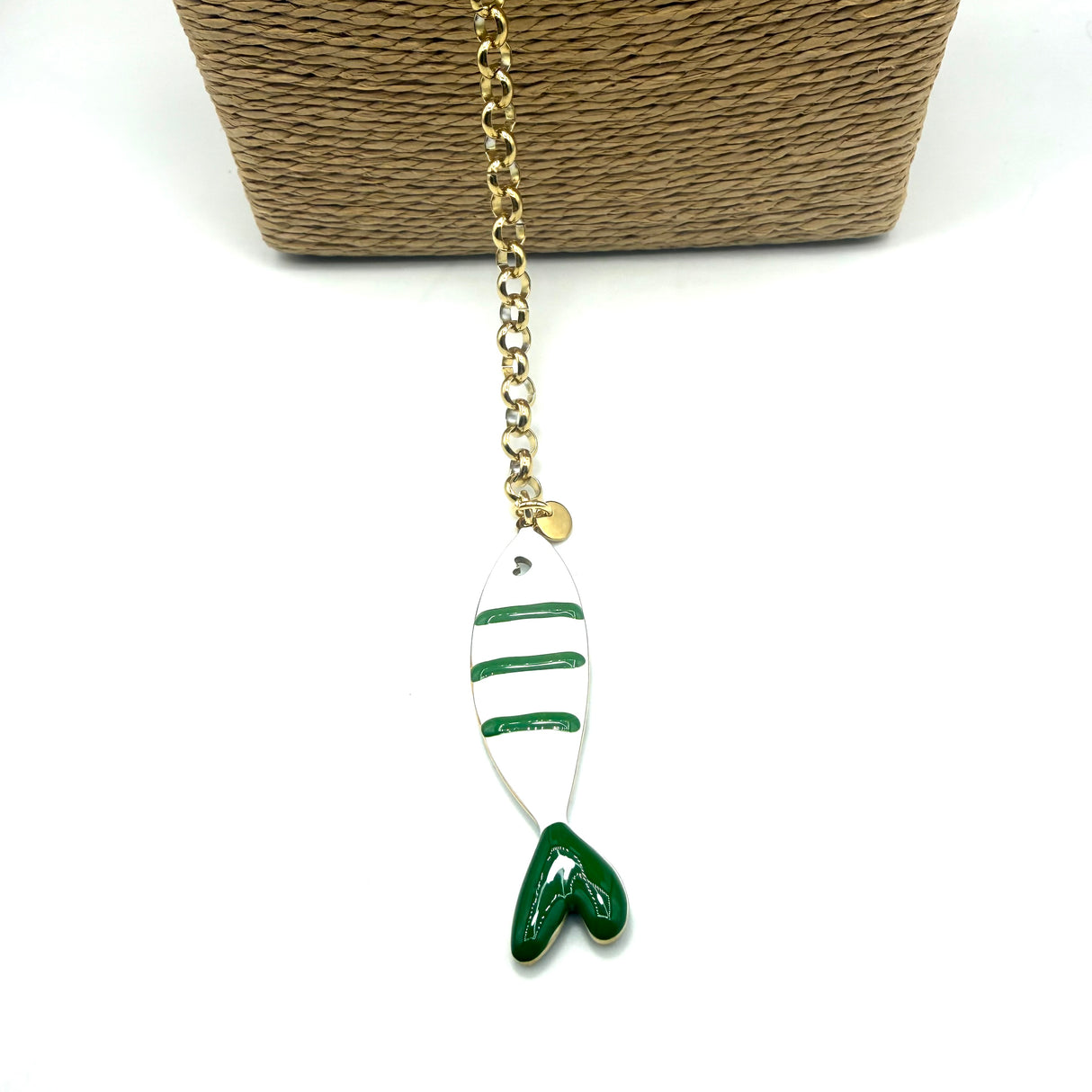 Collana Sardina Acciaio inossidabile