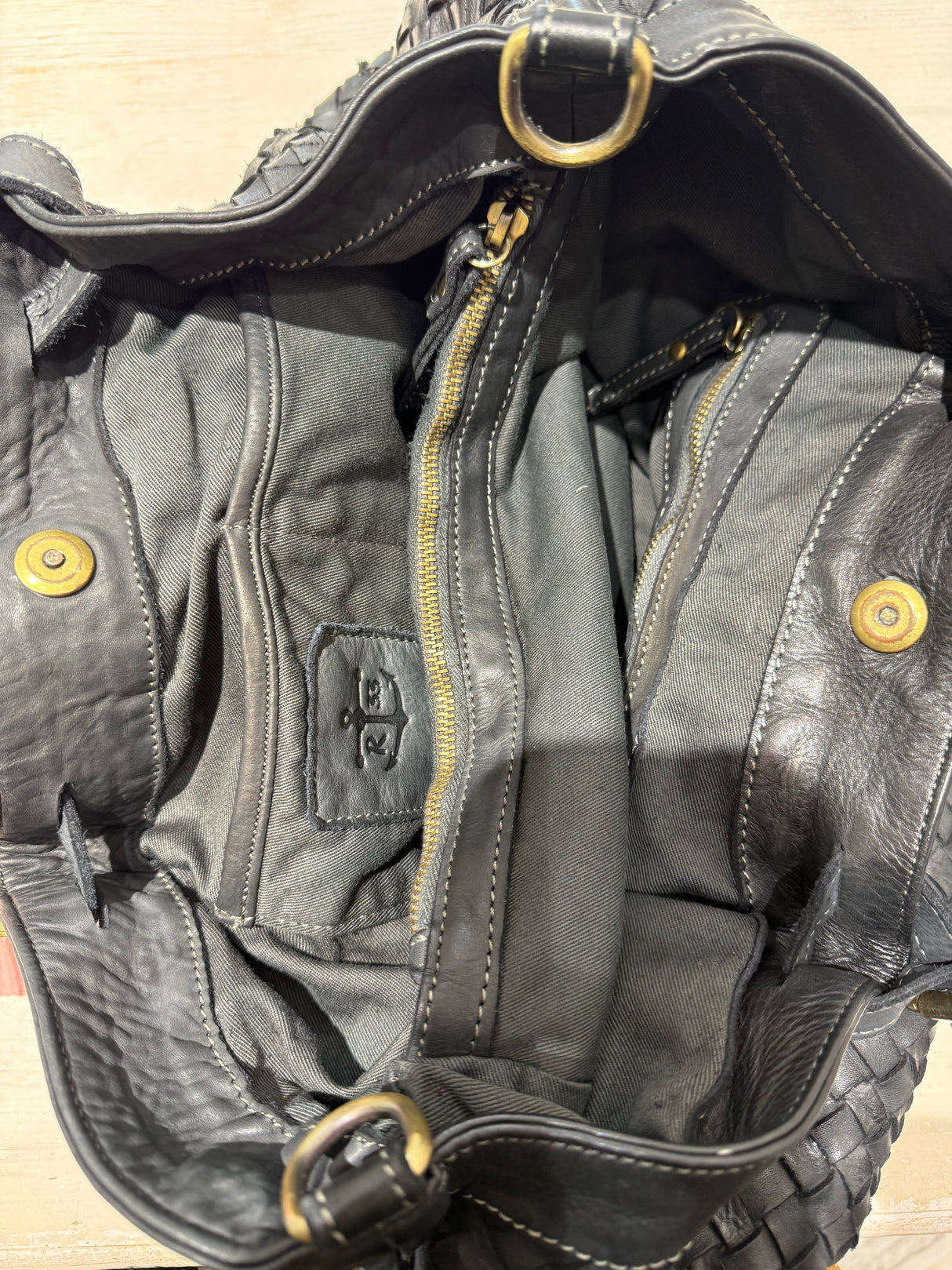 Borsa Intreccio Big Black