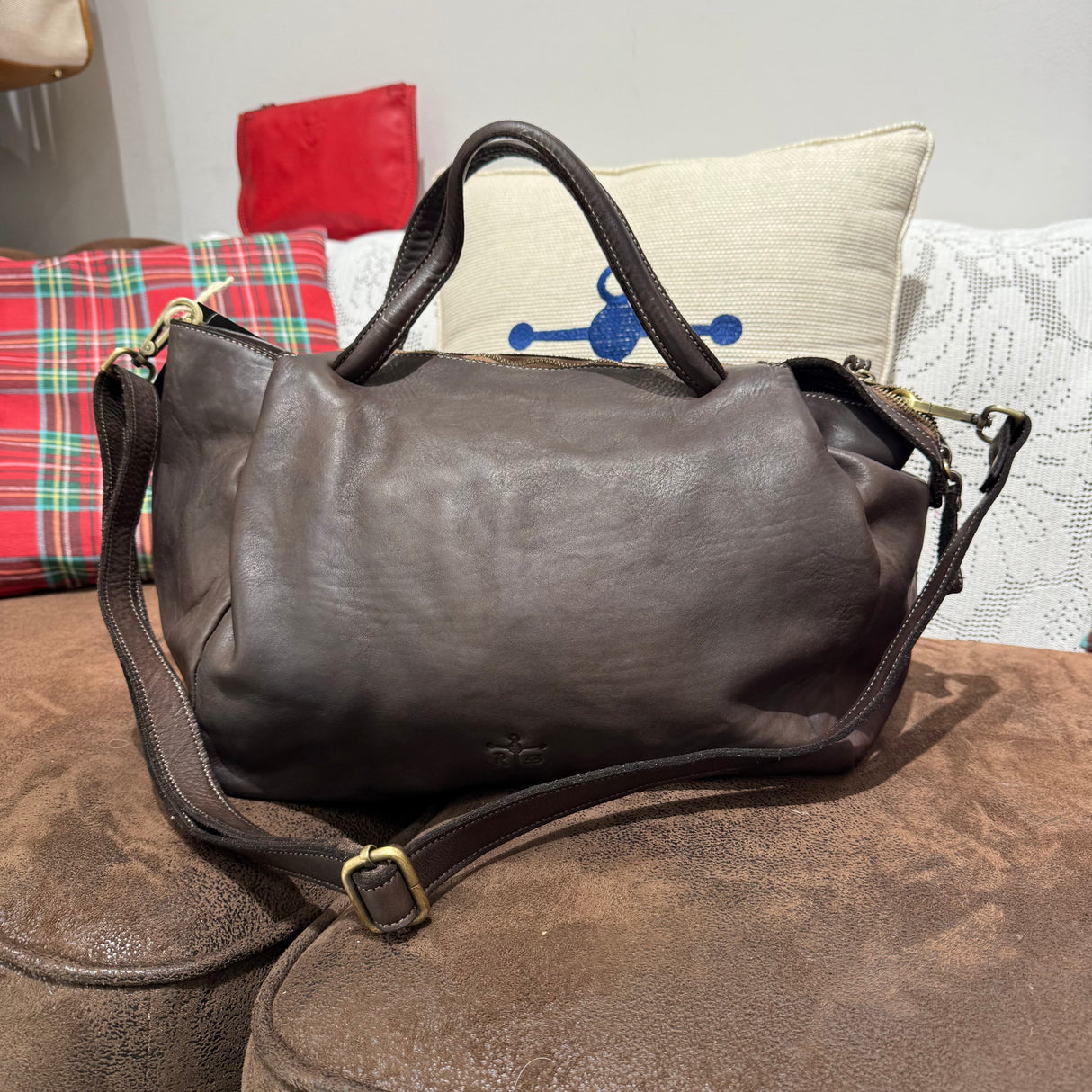 Borsa Shopper Ron Testa di moro