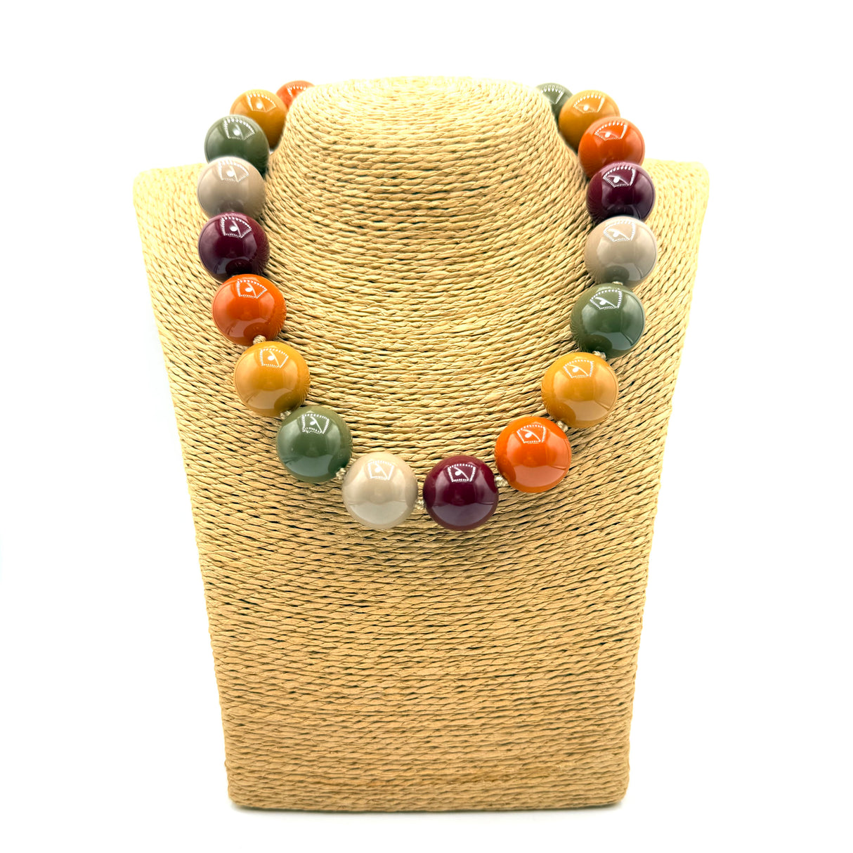 Collana sfere in Resina Multicolor