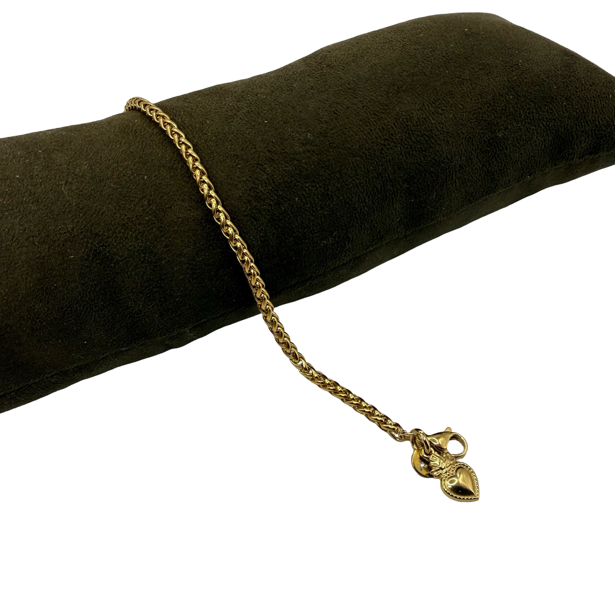 Bracciale spiga Cuore Sacro gold