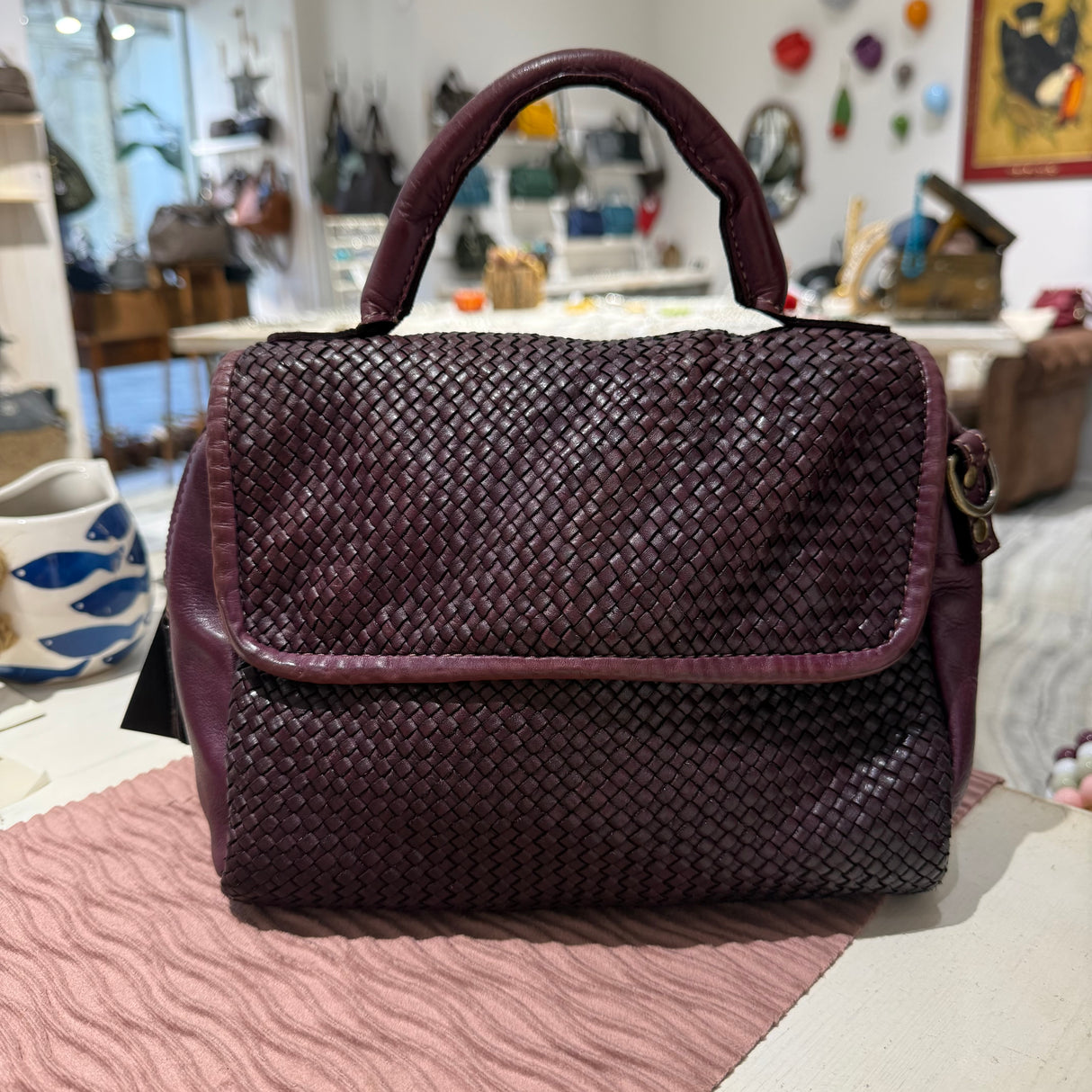 Borsa Pimma Big Borgogna