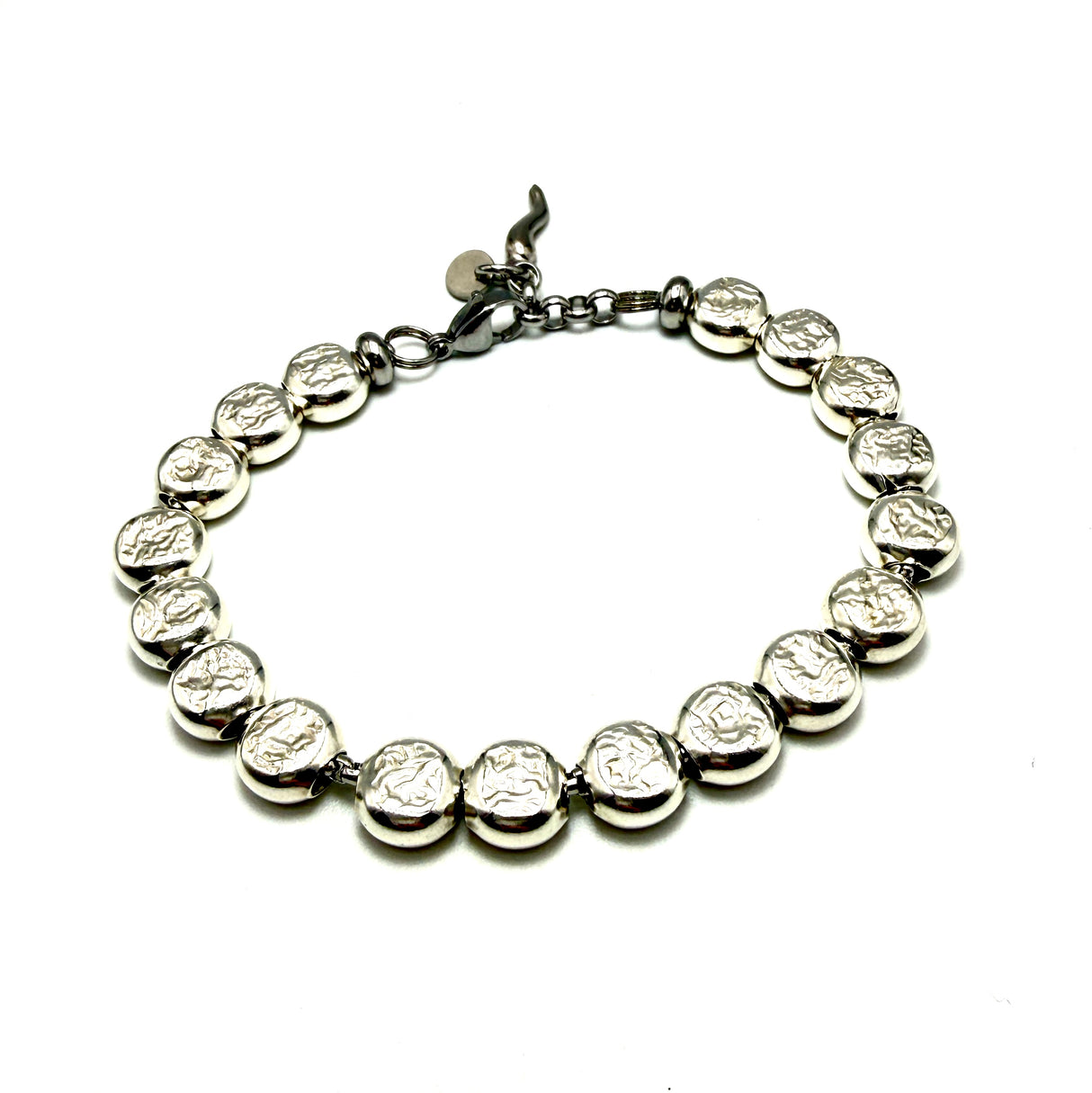 Bracciale Pepite Martellate Big Argento925