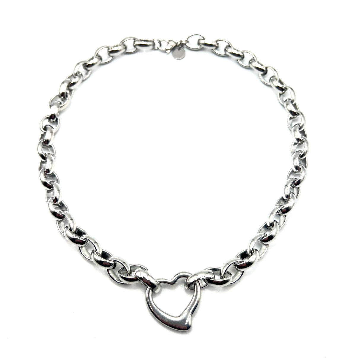 Collana Cuore Acciaio inossidabile