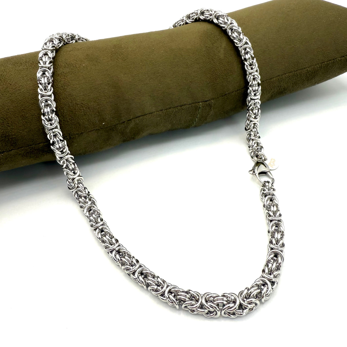 Collana Bizantina Acciaio Inossidabile