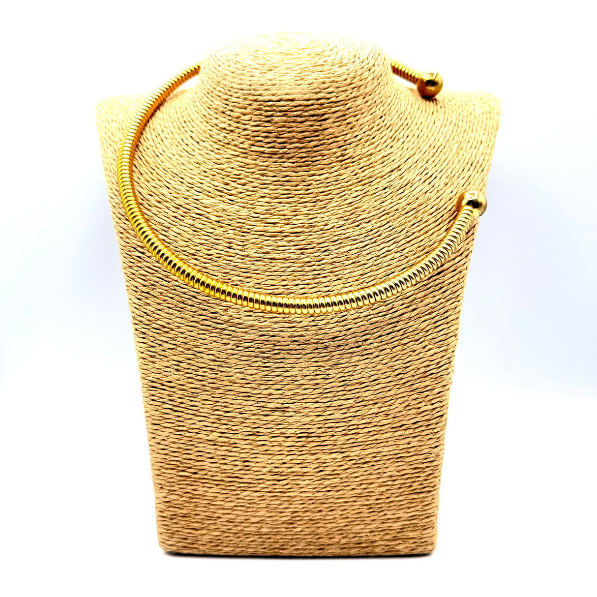 Collana Tubogas acciaio inossidabile Dorata