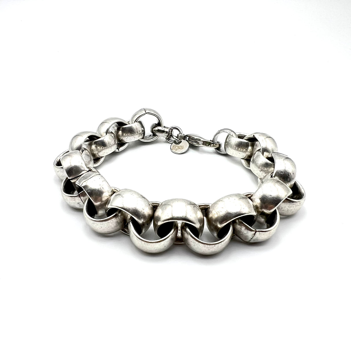 Bracciale Maglia Rolò Ottone