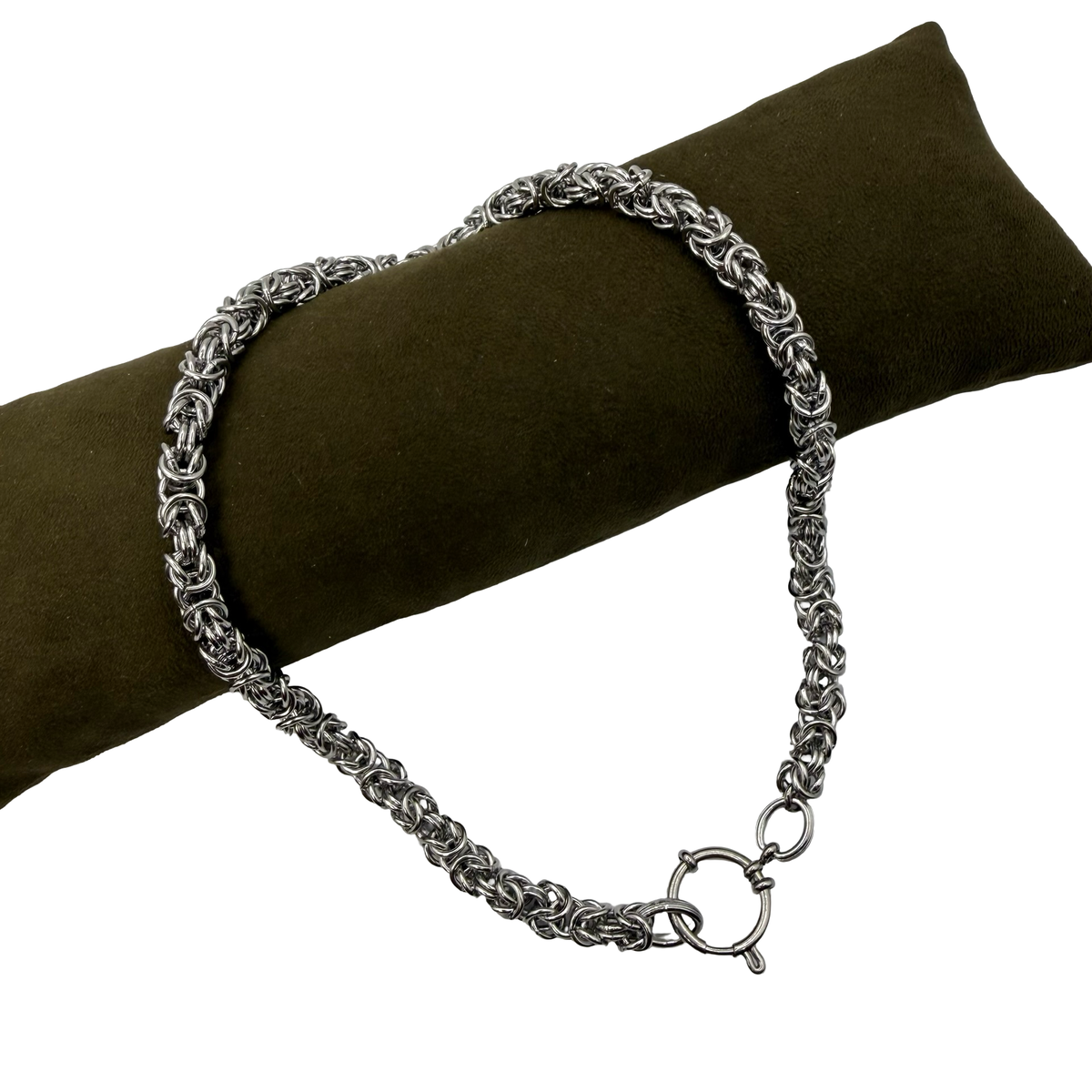 COLLANA BIZANTINA SMALL GANCIO AD ANELLO