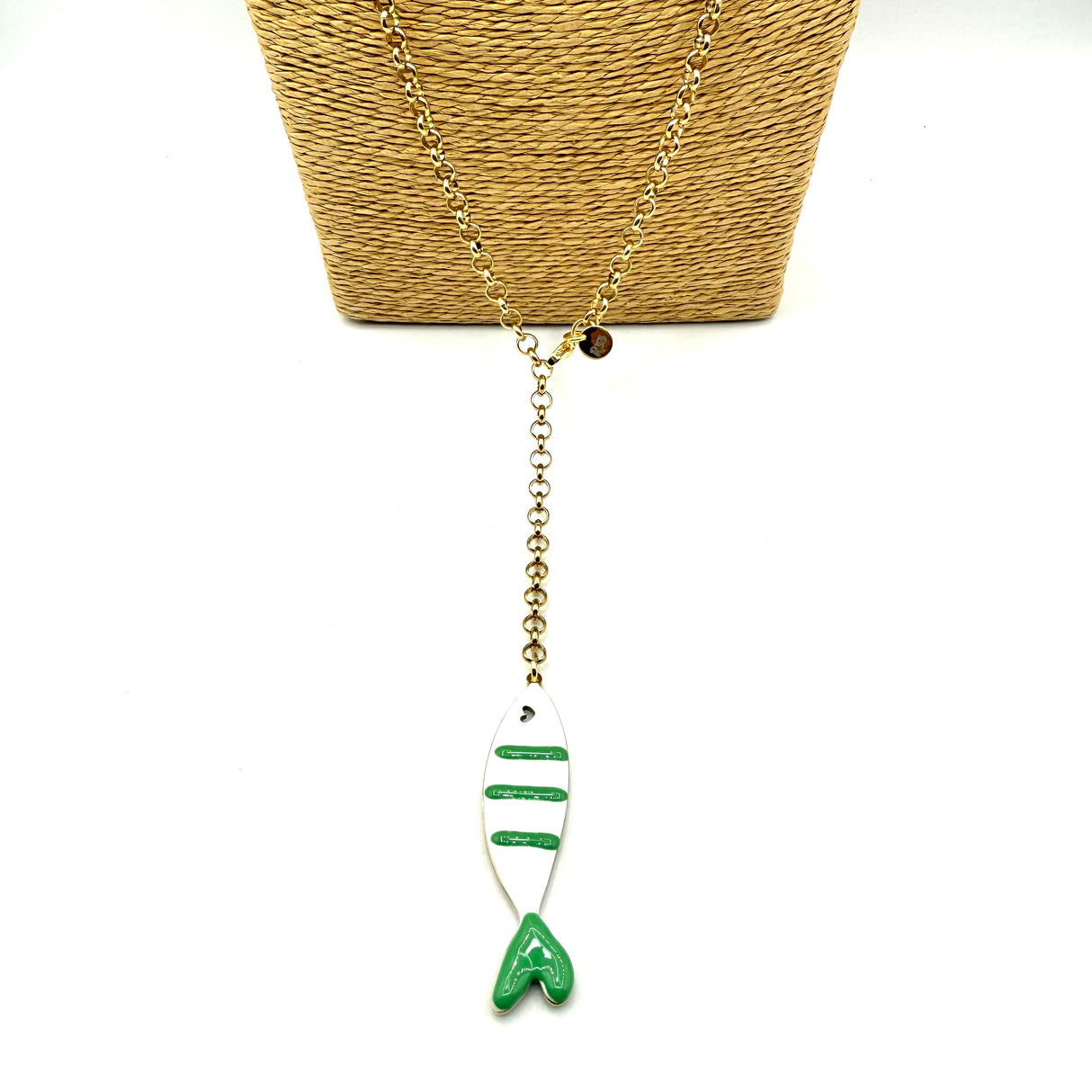 Collana Sardina Acciaio inossidabile