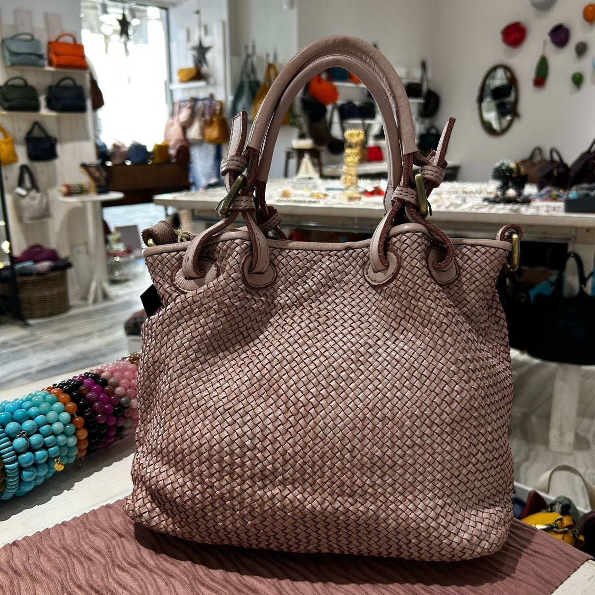 Borsa Rachele Small Cipria