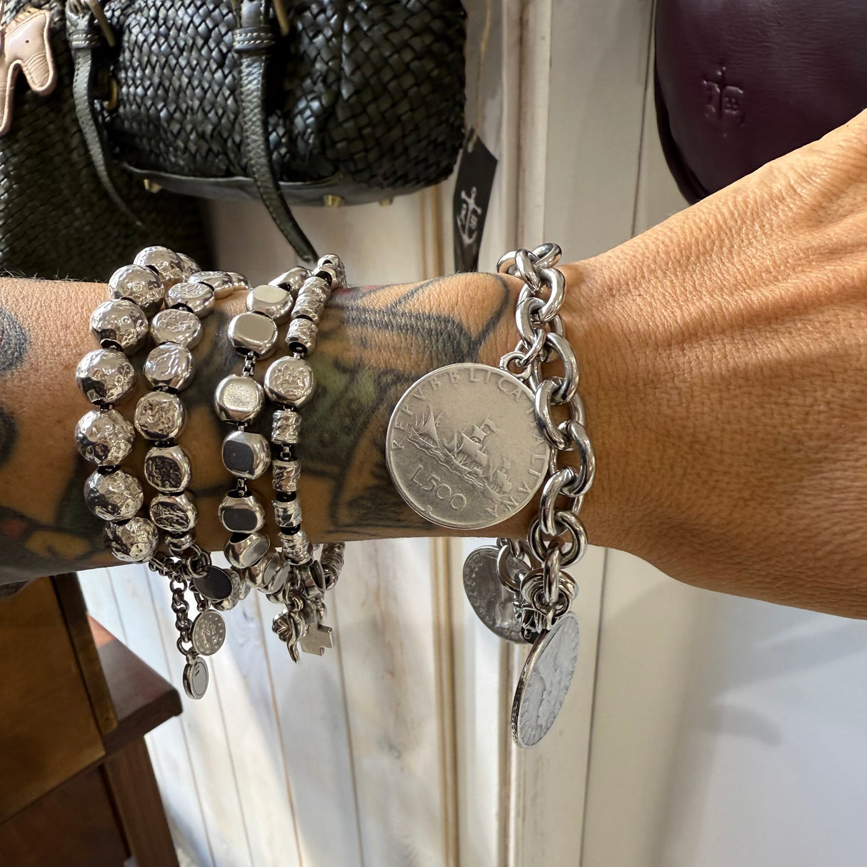 Bracciale Monete 500 Lire