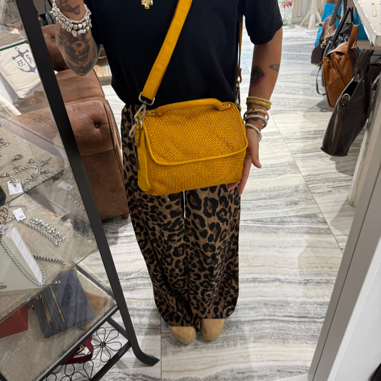 Borsa Pimma Big Senape