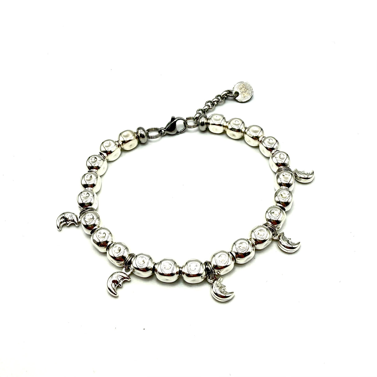 Bracciale pepite Cubo e Lune Argento925