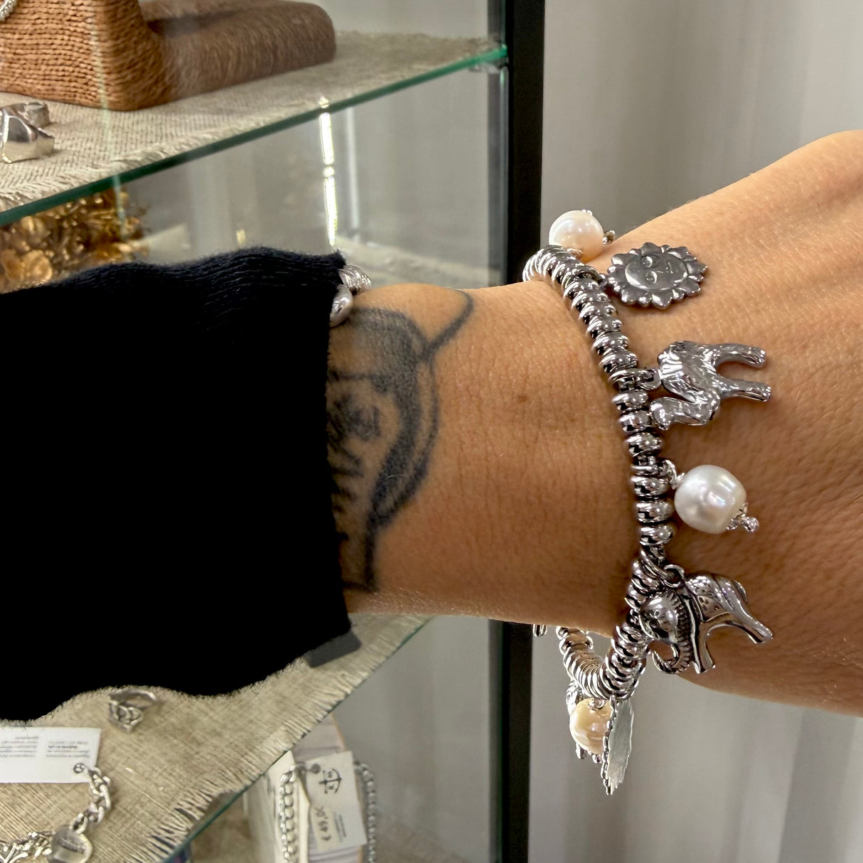 Bracciale Lucky Rainbow Cammello, Sole, Elefante