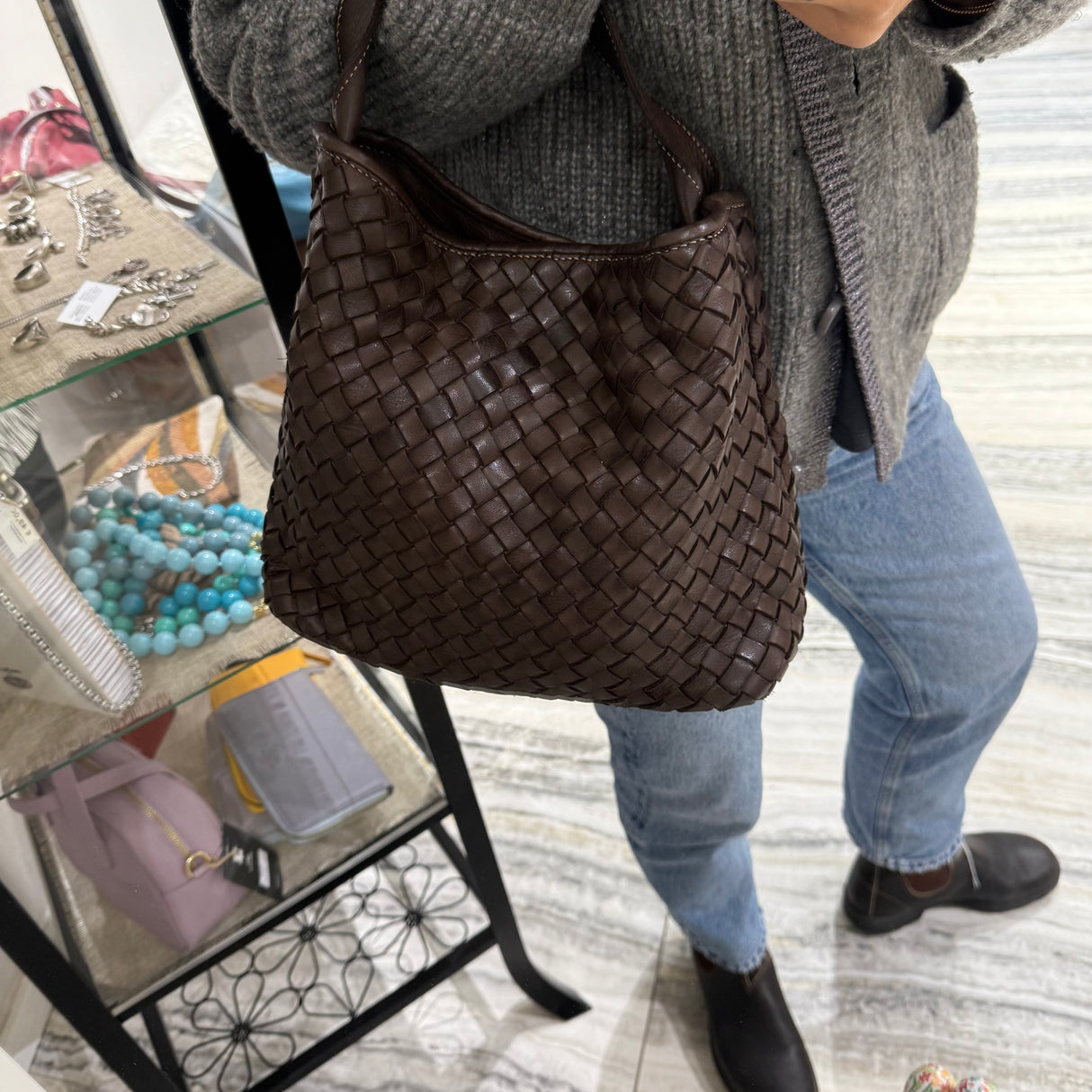 Borsa Mirtilla Big Testa di Moro