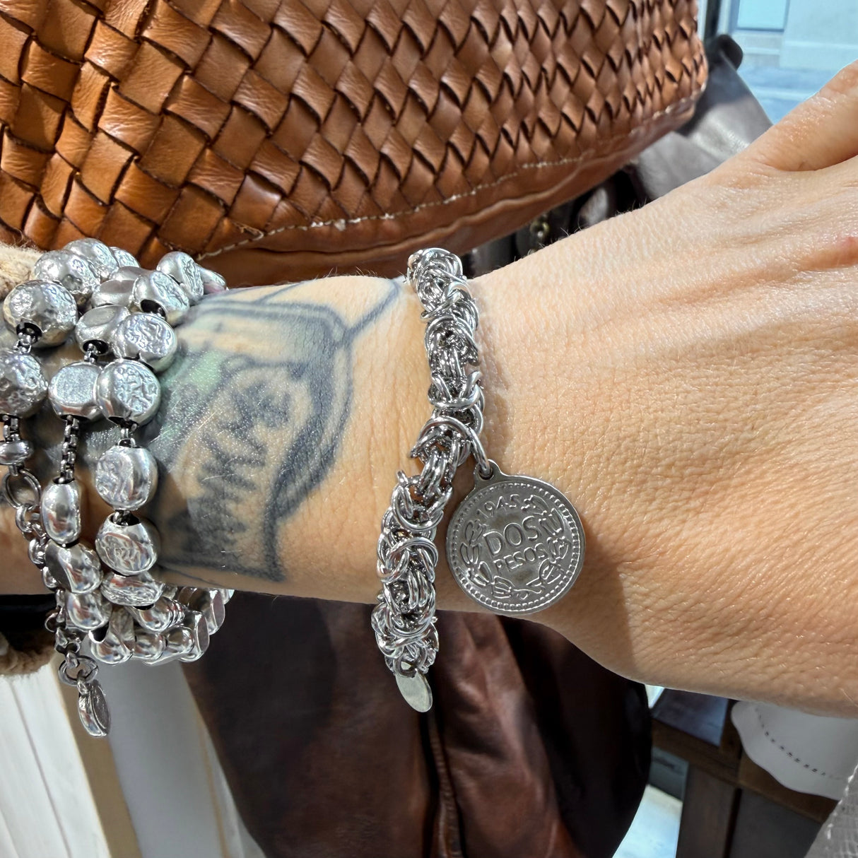 Bracciale Bizantina con Moneta