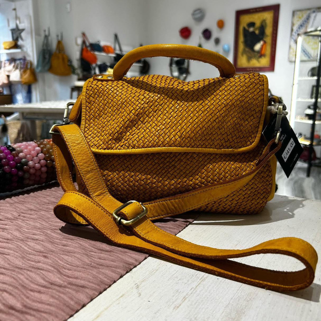 Borsa Pimma Big Senape