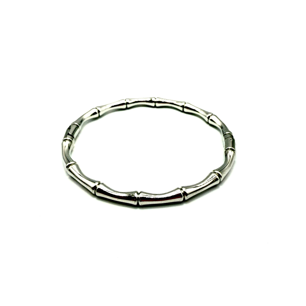 Bracciale Bamboo acciaio