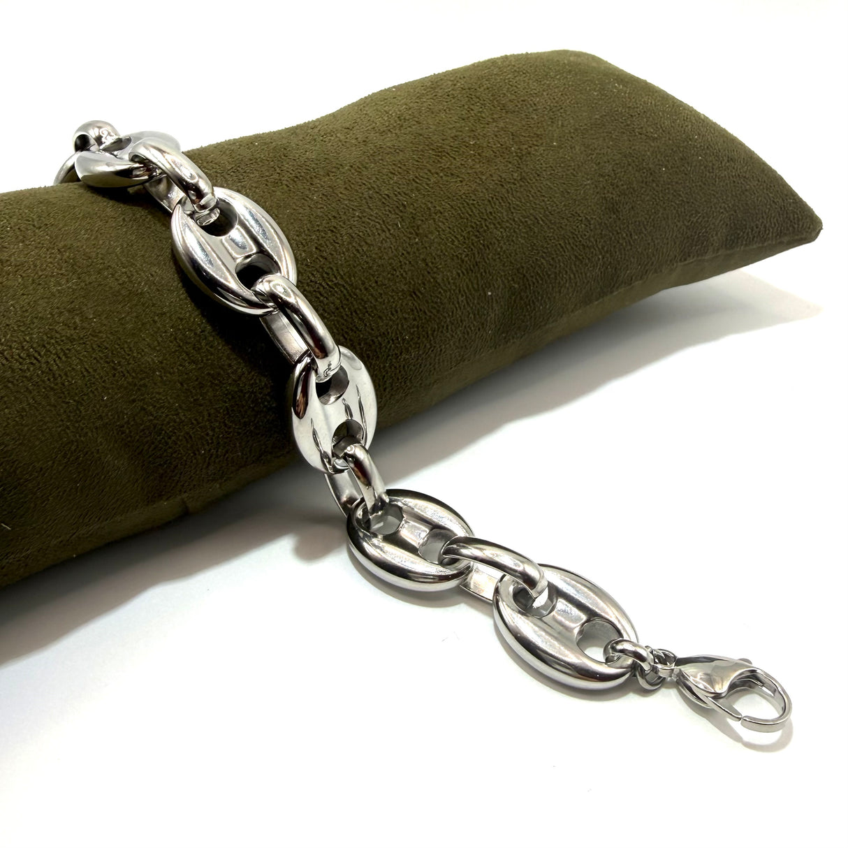 Bracciale Catena Marinara acciaio Big