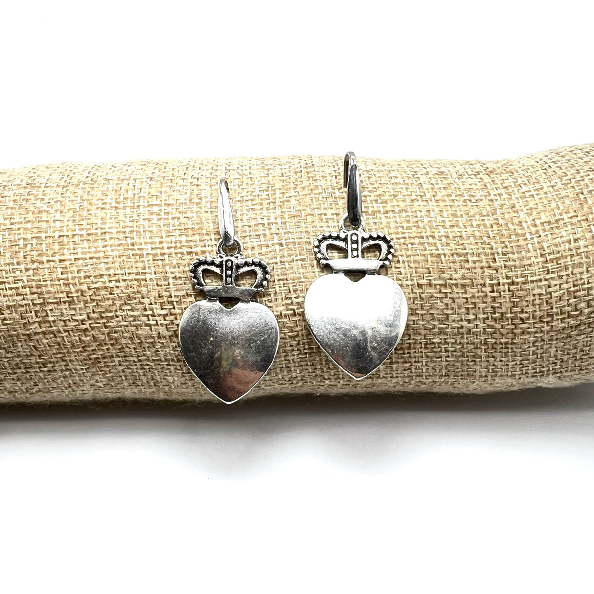 Orecchini Cuore Sacro Corona