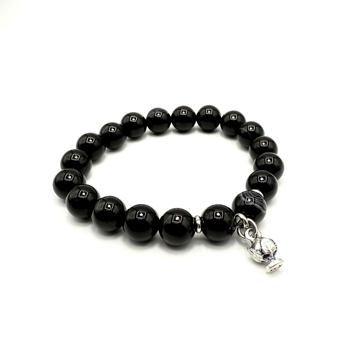 Bracciale Onice e pumino