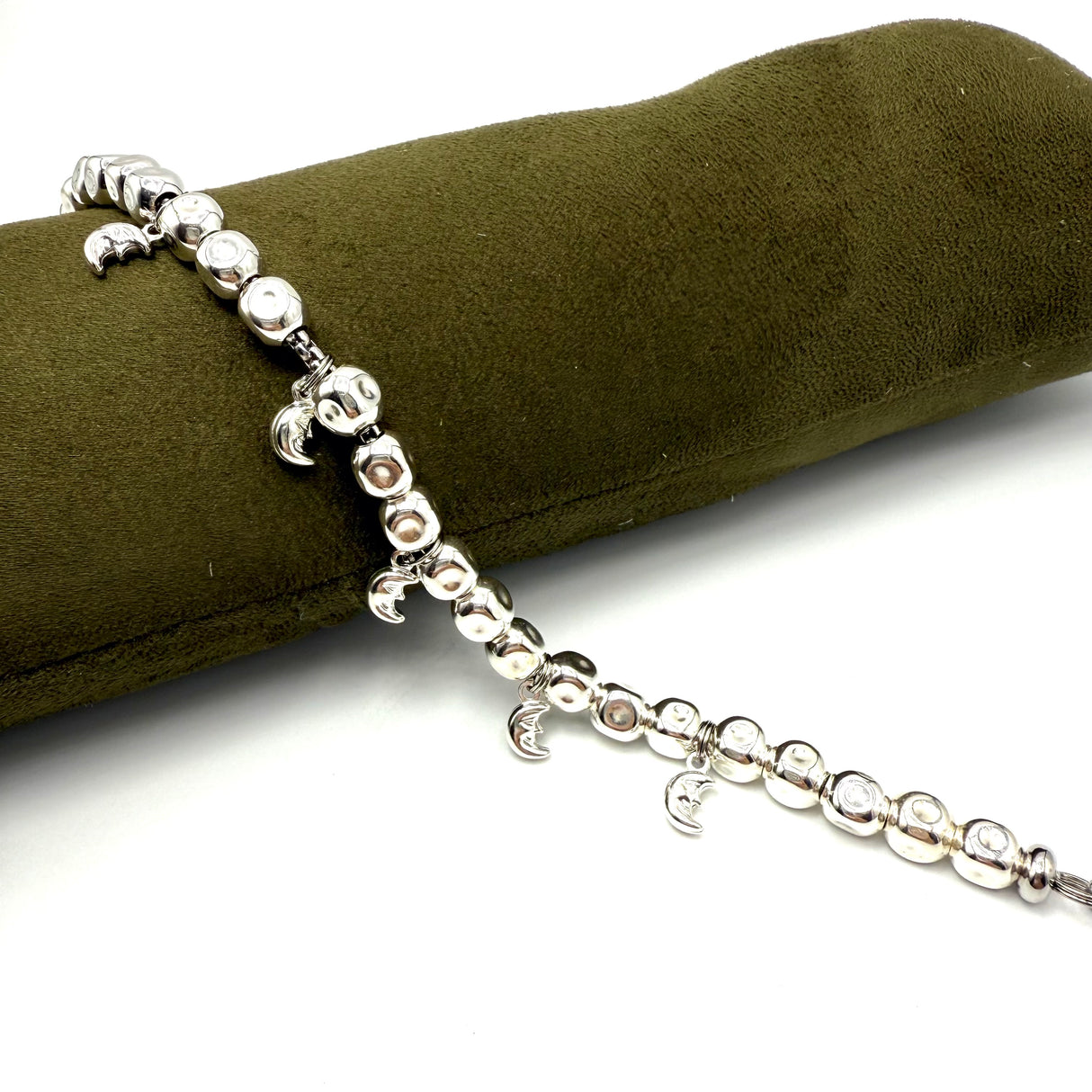 Bracciale pepite Cubo e Lune Argento925