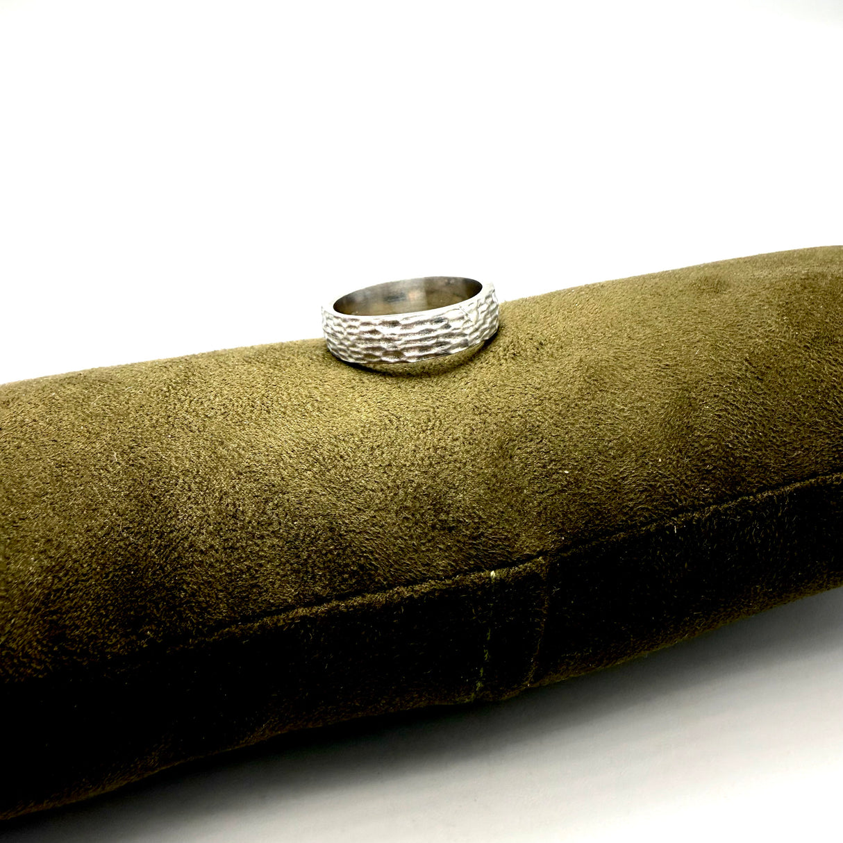 Coppia Fedi Martellate Argento925