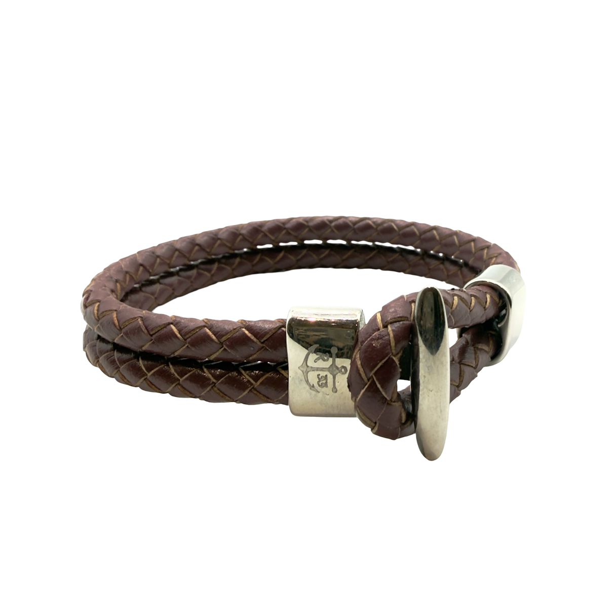 Bracciale Bitta in pelle Borgogna