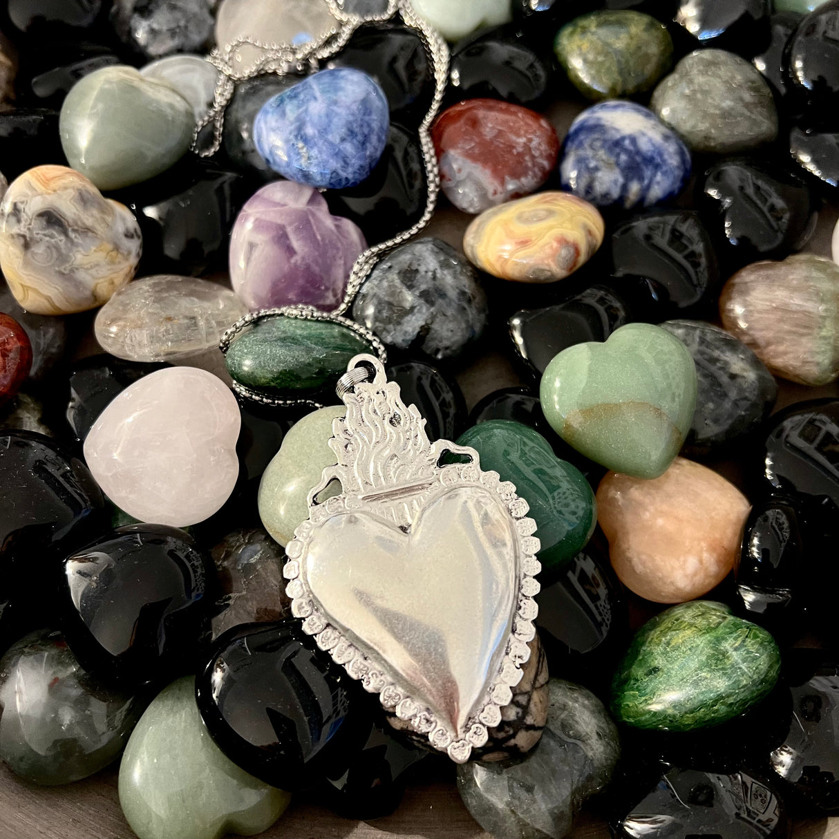 COLLANA CUORE SACRO BIG2