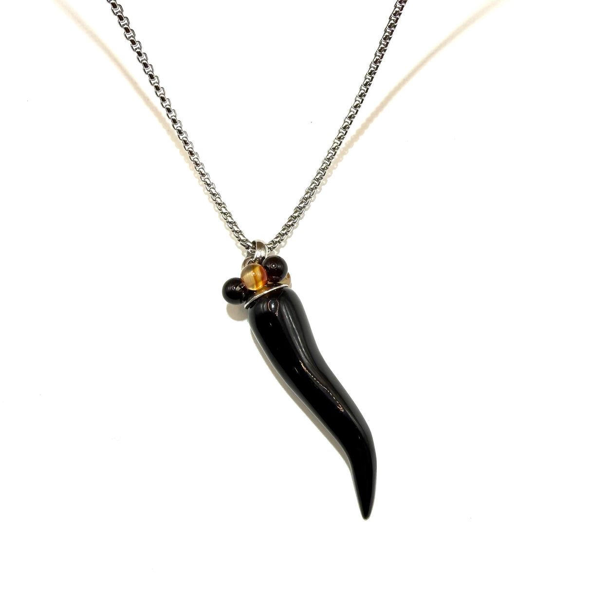 Collana Lucky Corno Nero