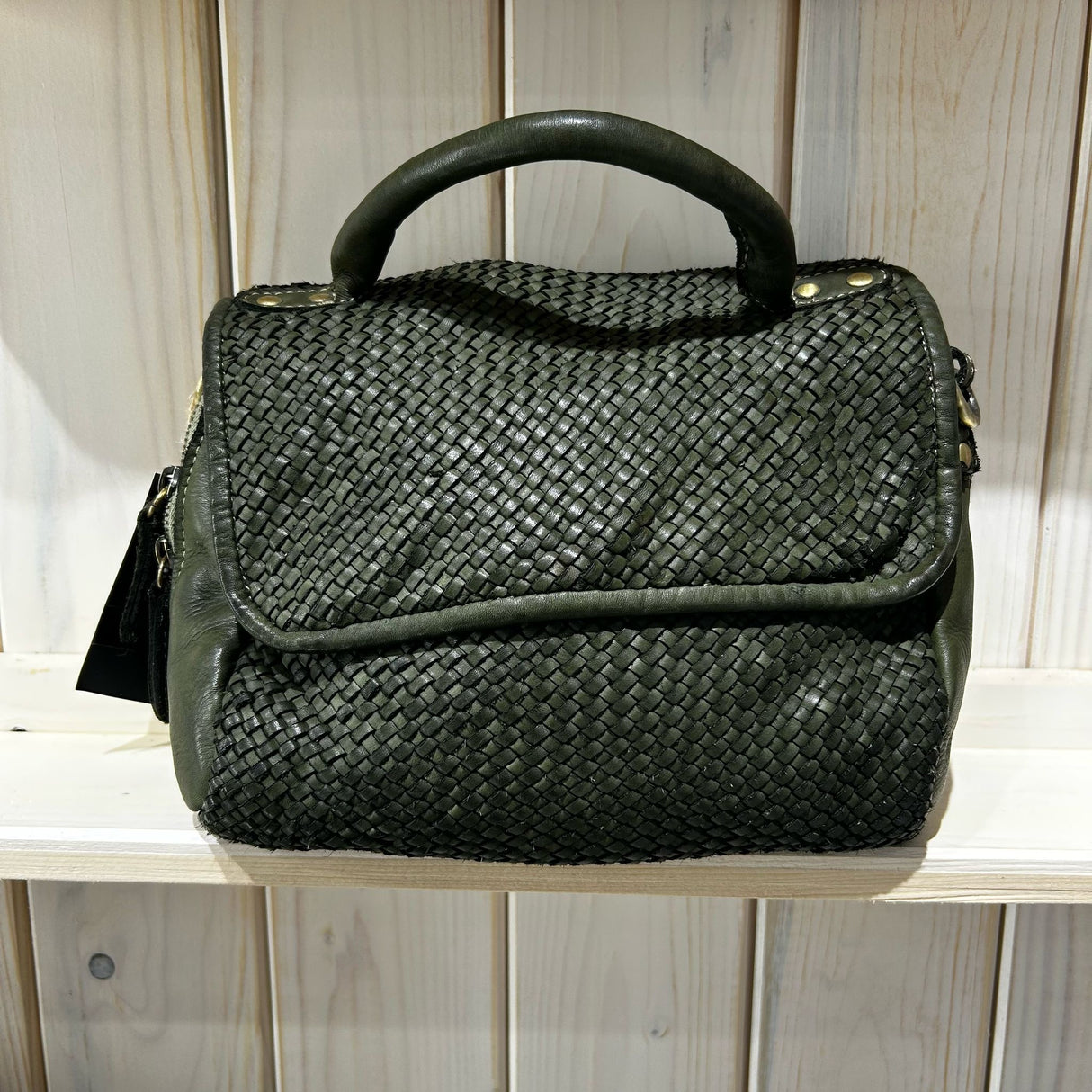 Borsa Pimma Big Verde Militare