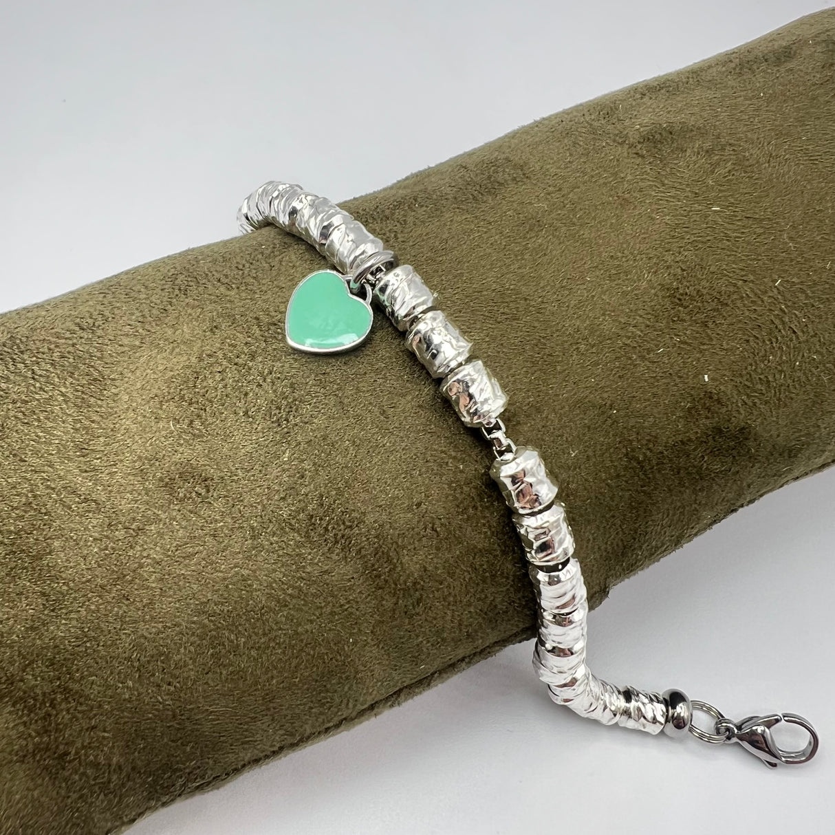 BRACCIALE PEPITE SMALL ARGENTO925 e Cuore