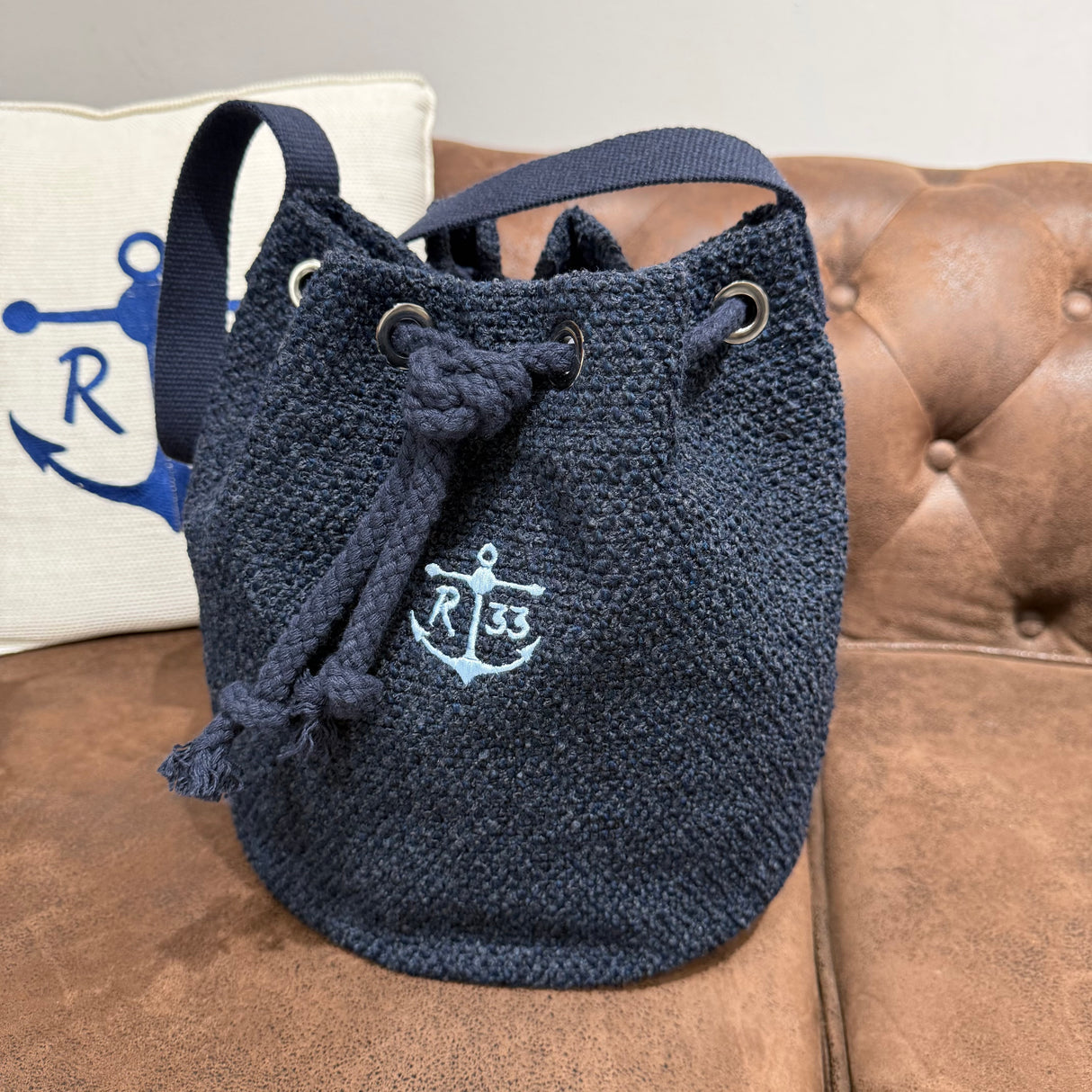 Secchiello Canvas Blu