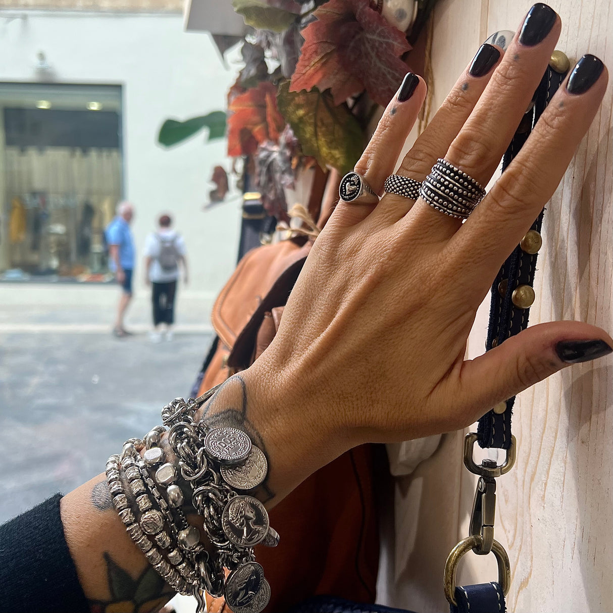 Bracciale Bizantina Big con Monete