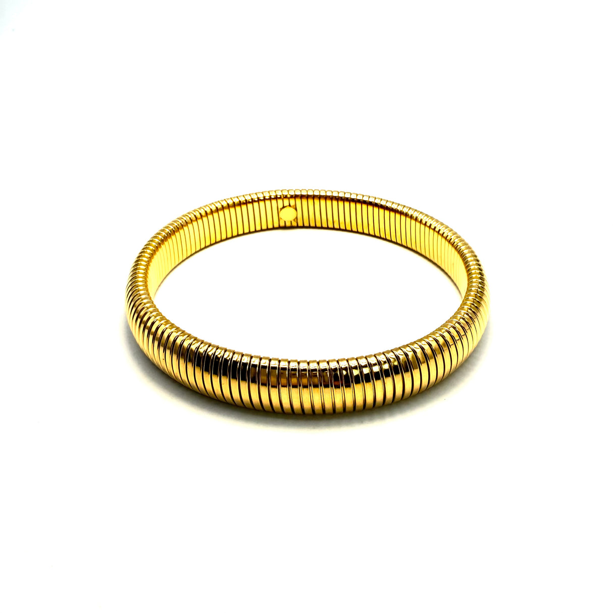 Bracciale Tubogas acciaio Dorato