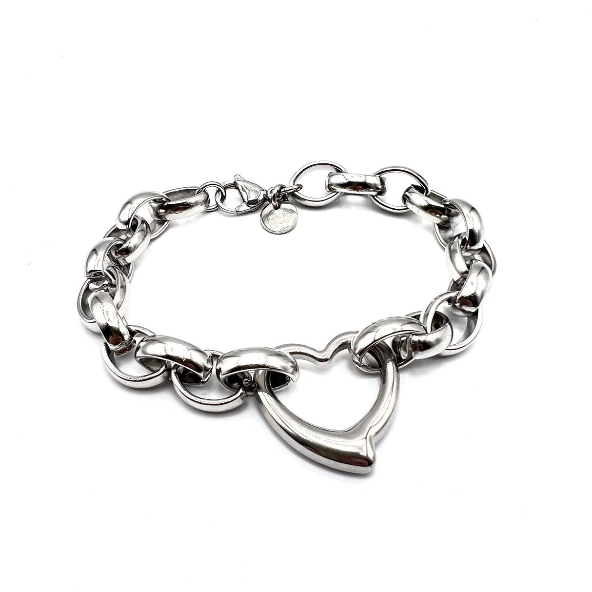 Bracciale Cuore Acciaio inossidabile
