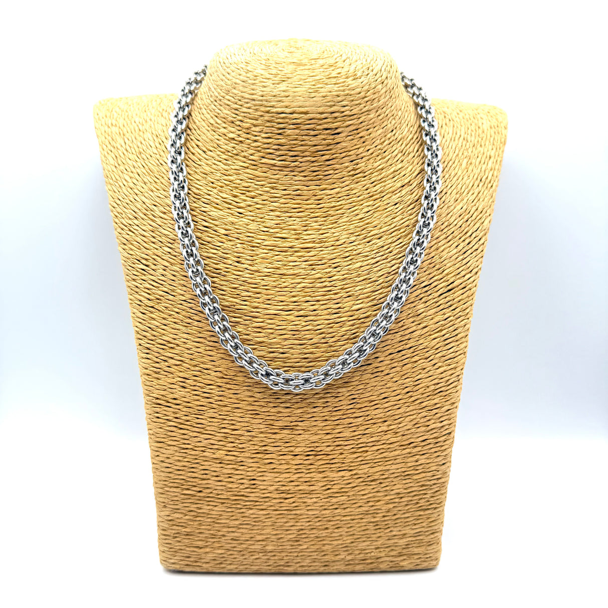 Collana Maglia Canestro Acciaio inossidabile