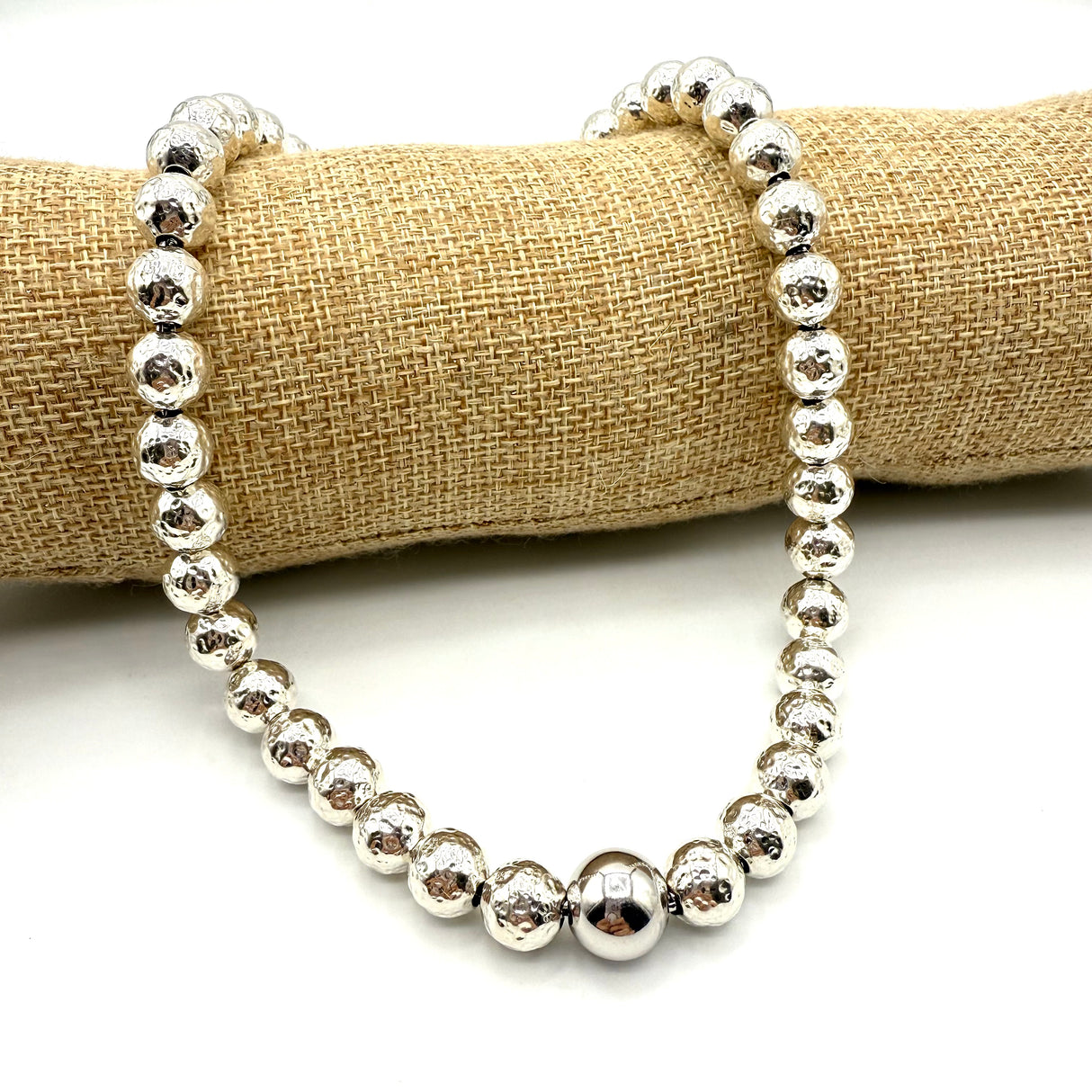 Collana Pepite Sfere Argento925